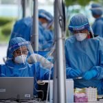 코로나 선별진료소